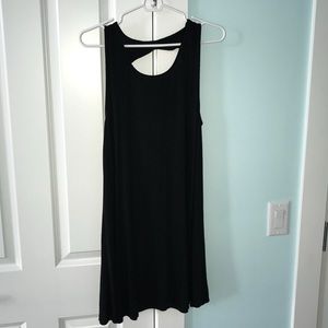 American Eagle black shift mini dress